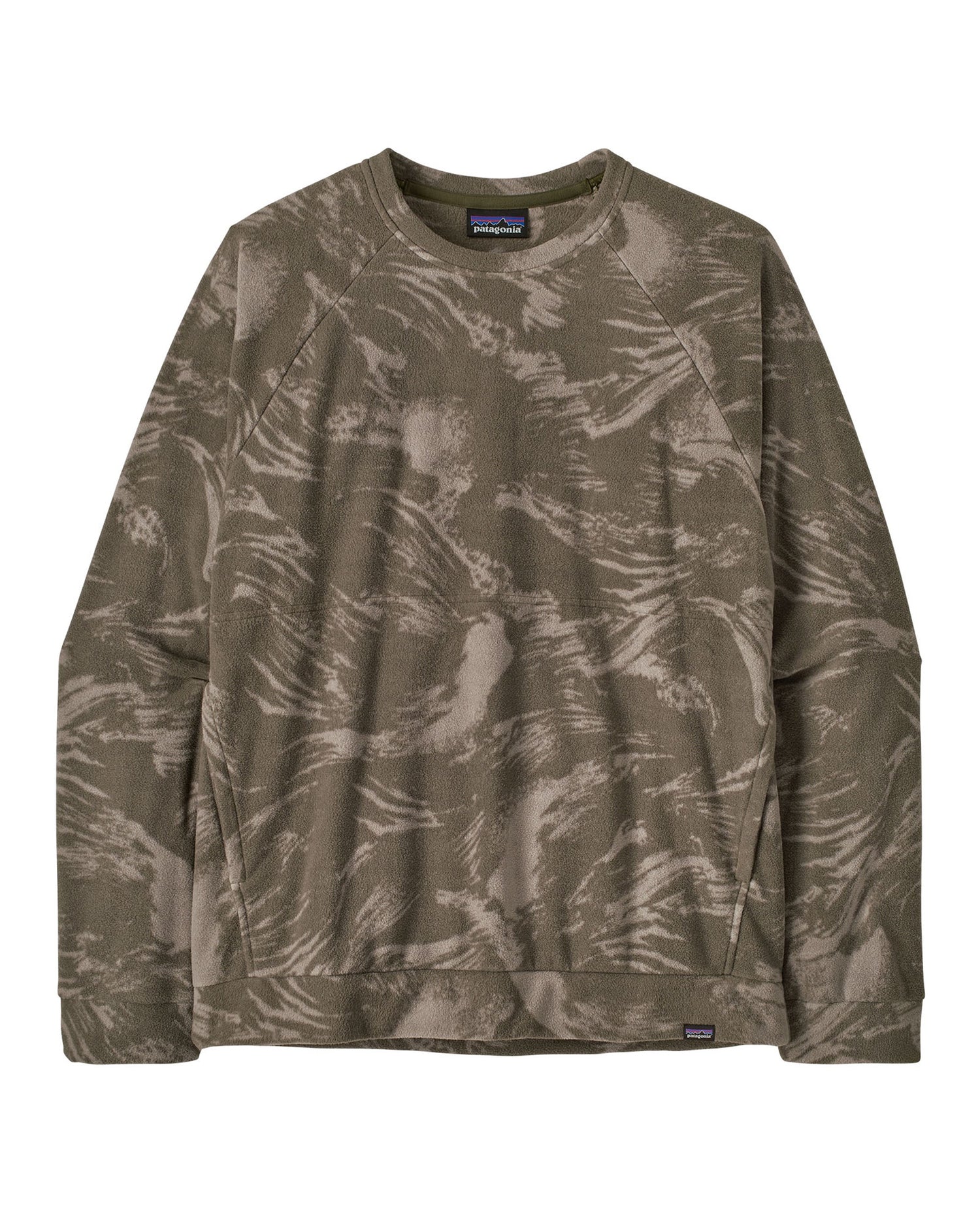 Micro D Crewneck Mens - Polar Breeze: Basin Green