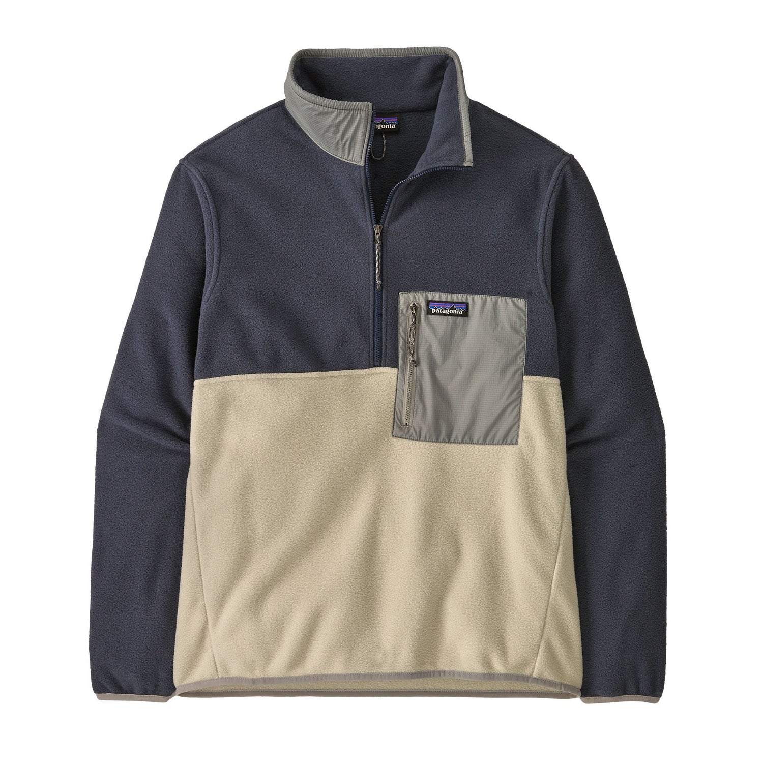 Microdini 1/2 Zip Pullover Mens - Pelican