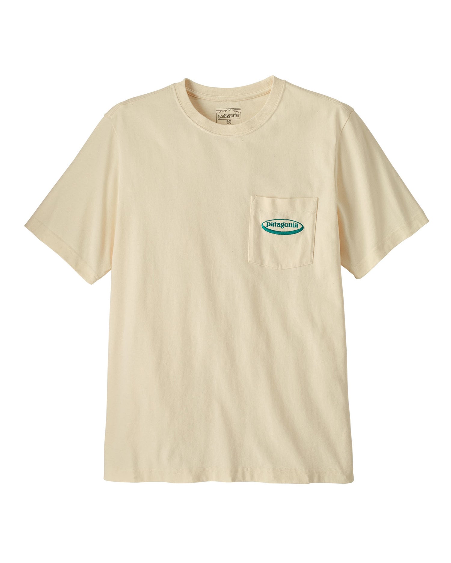 MW 95 Oval Logo Pocket Tee - Undyed Natural