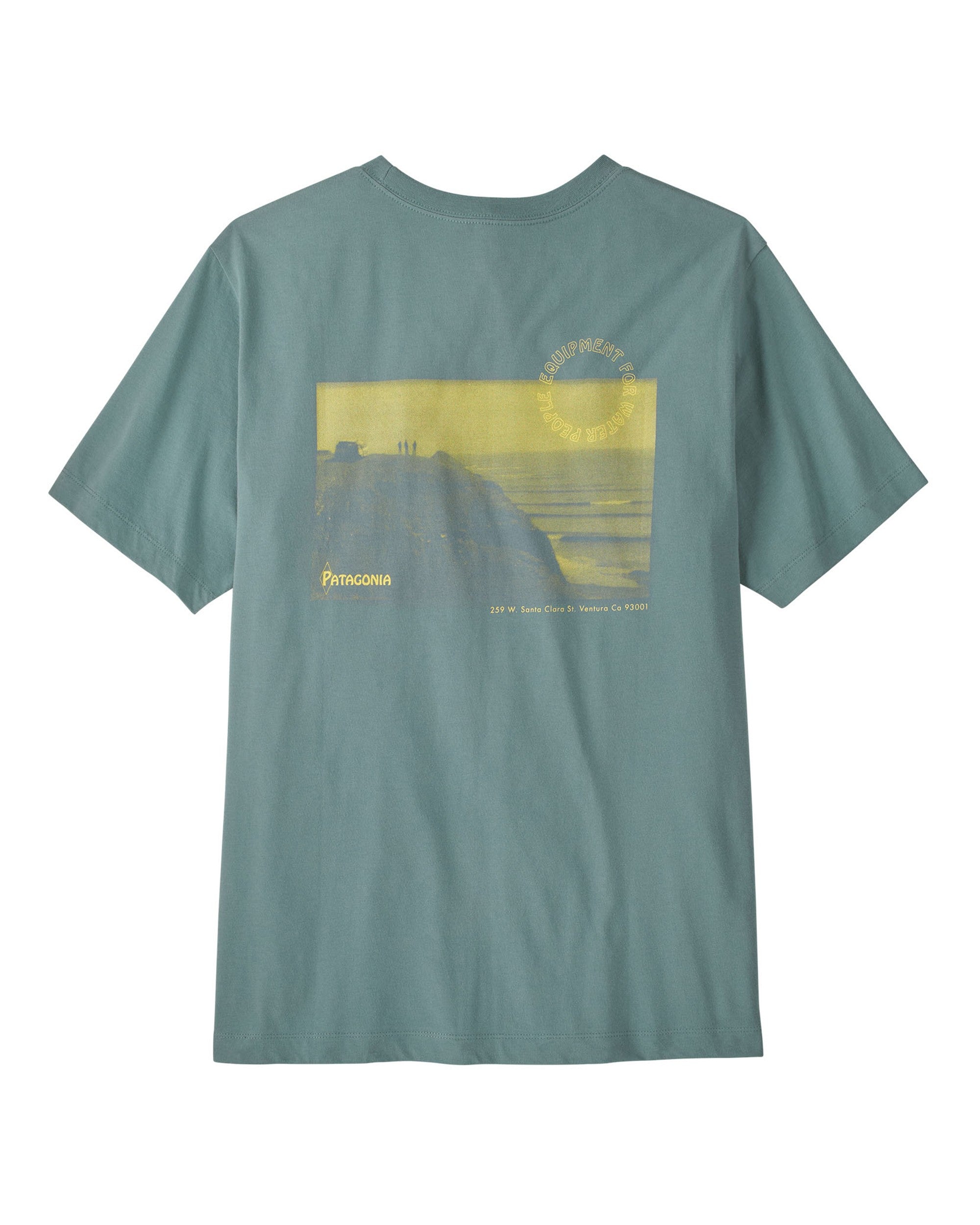 Water People Spotter T-Shirt - Blue Sage