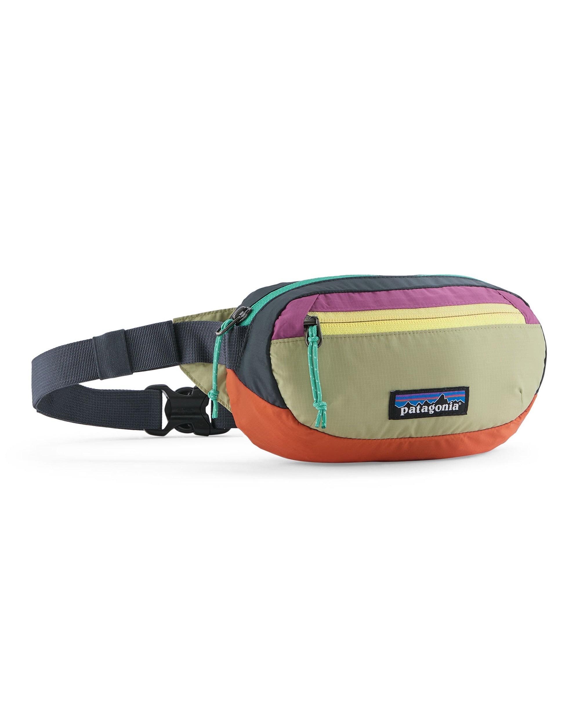 Terravia Mini Hip Pack - Patchwork: Gumtree Green