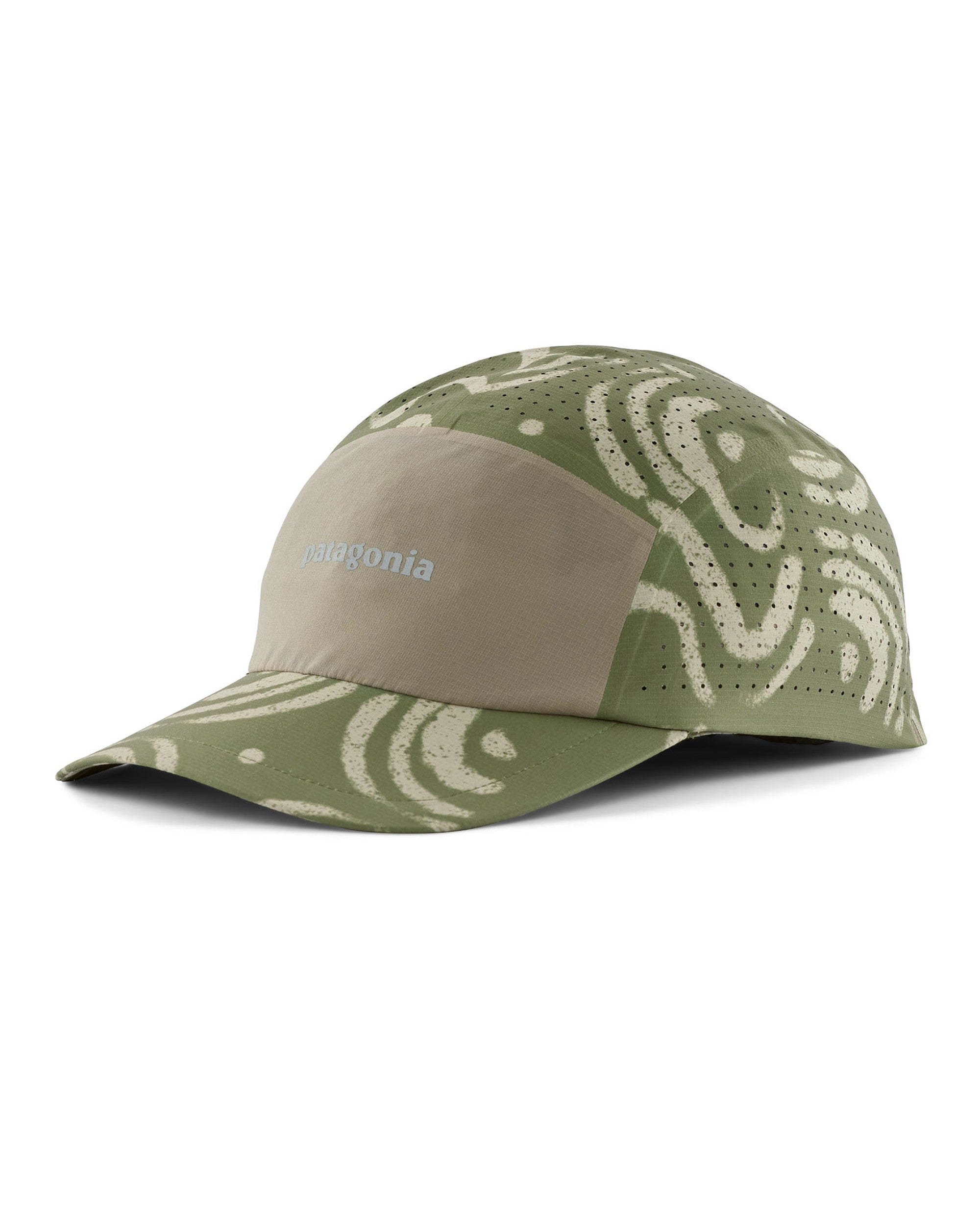 Ultralightweight Ridge Hat - Sand Waves: Caper Green