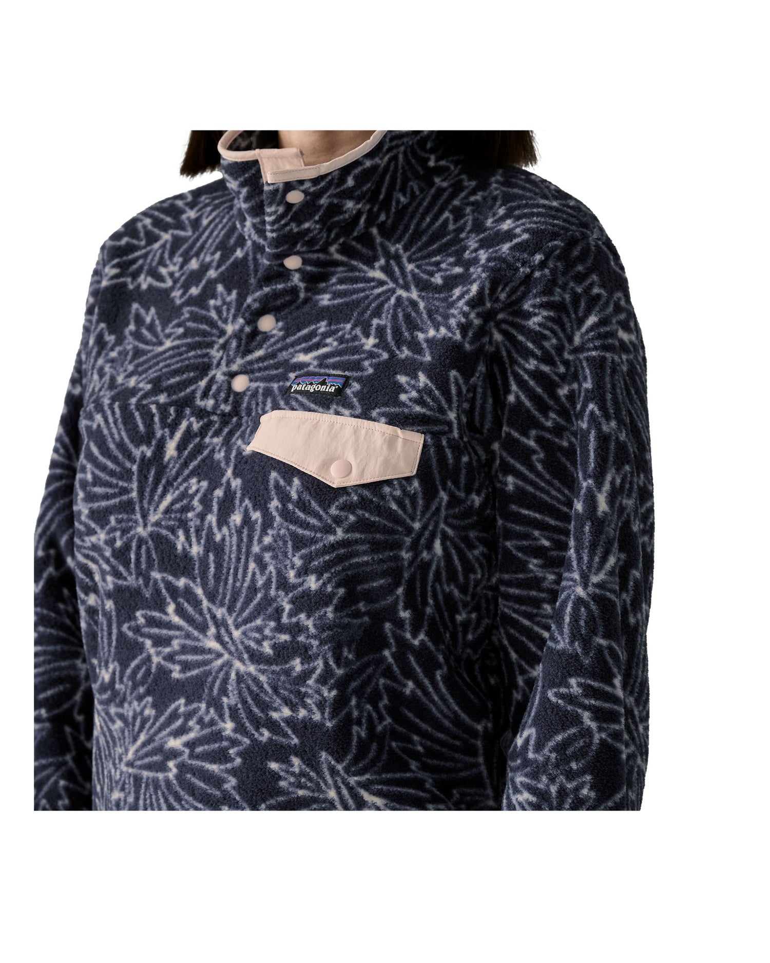 Lightweight Synchilla Snap-T Pullover Womens - Saxifrage: Sunken Blue