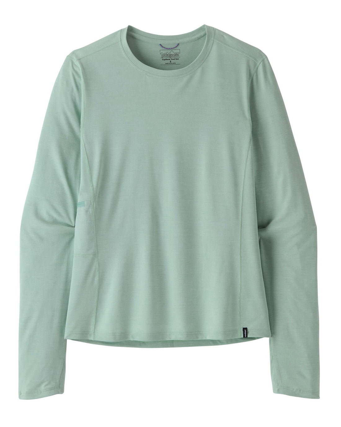 Long Sleeve Capilene Cool Sun Shirt Womens - Thermal Blue/Thin Ice X-Dye