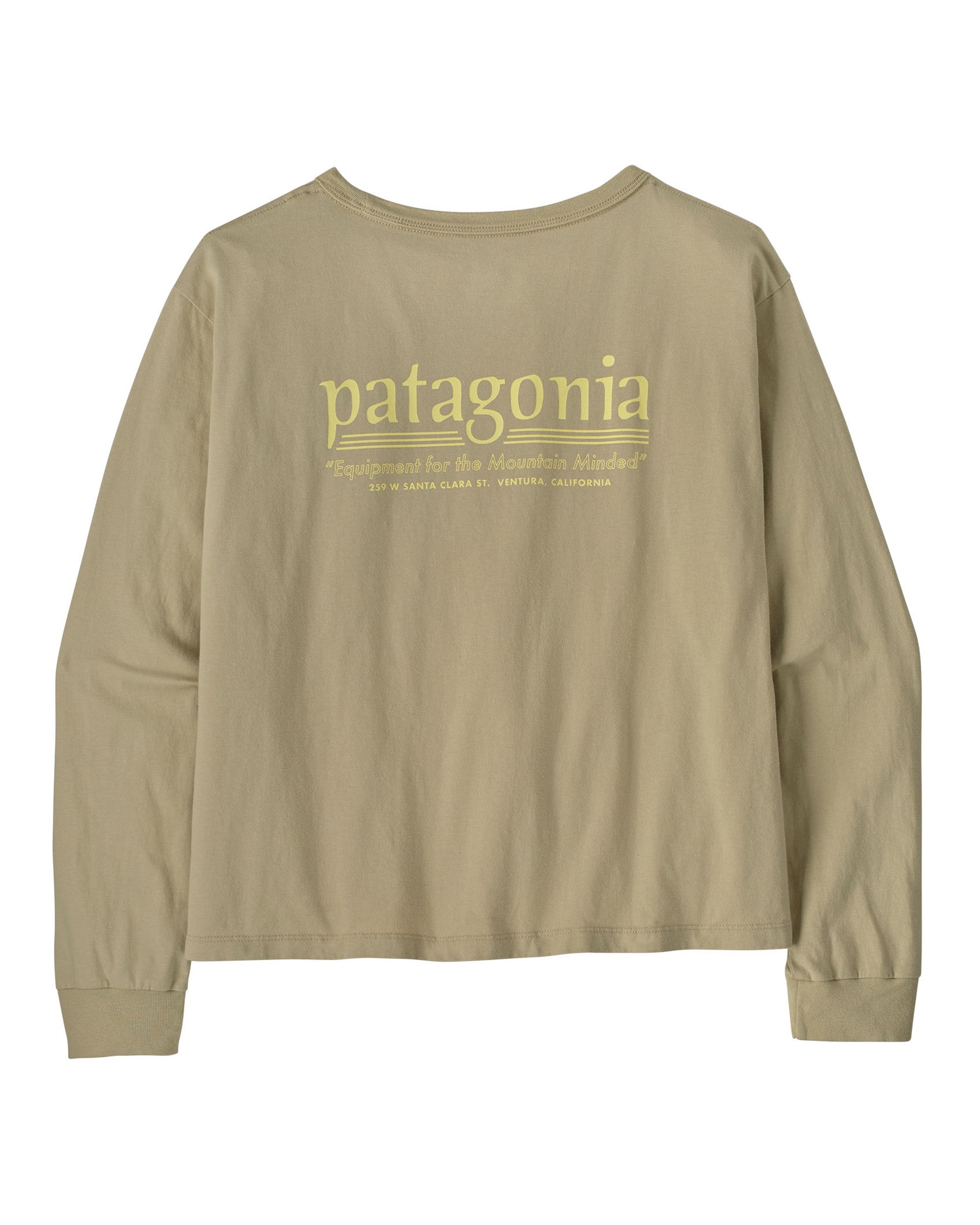 Long Sleeve Hut Tripper Easy Cut T-Shirt Womens - Weathered Stone