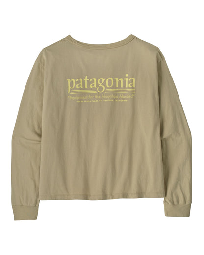 Long Sleeve Hut Tripper Easy Cut T-Shirt Womens - Weathered Stone