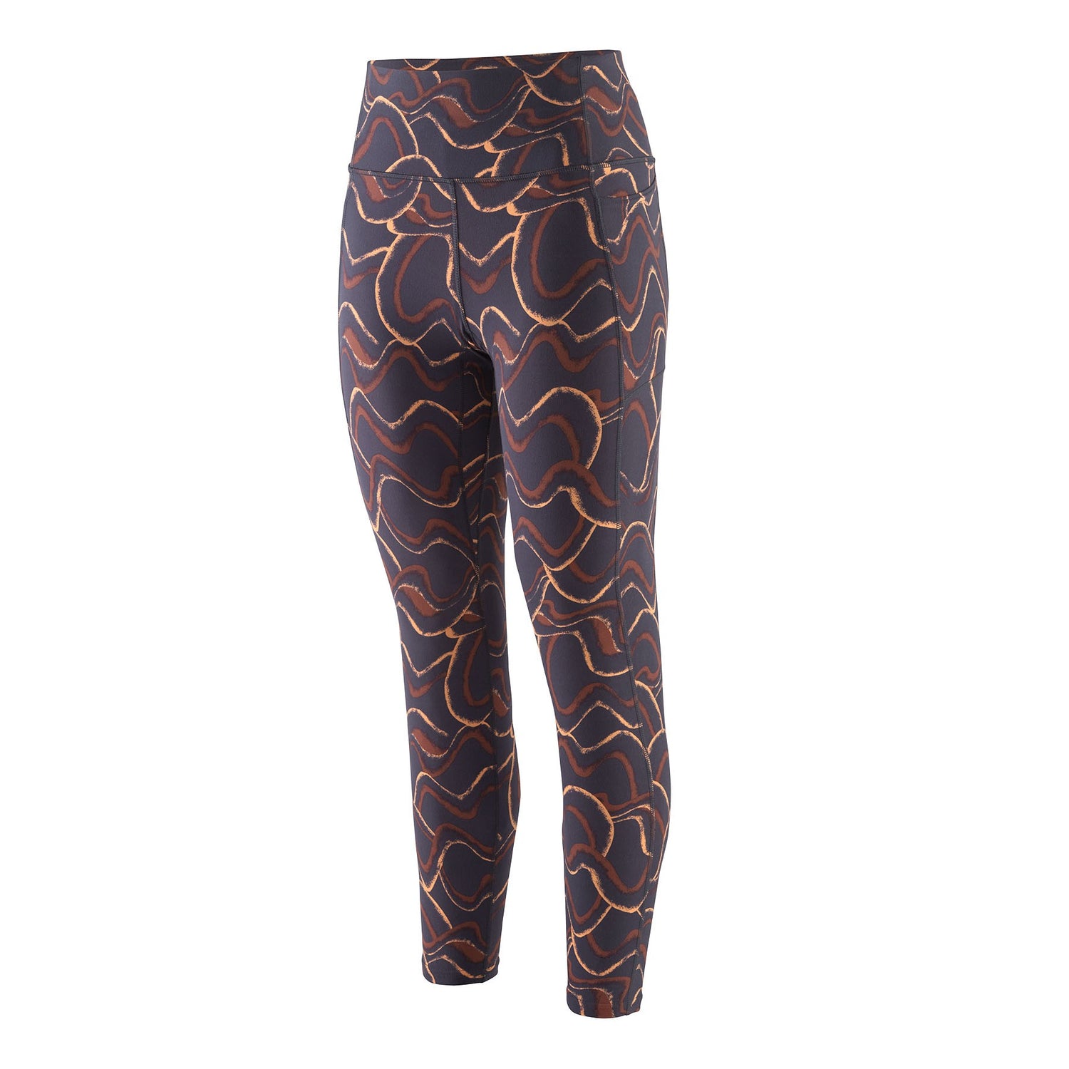 Maipo 7/8 Stash Tights Womens - Currents: Smolder Blue