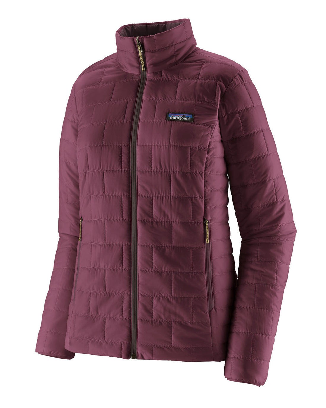 Nano Puff Jacket Womens - Berry Fig