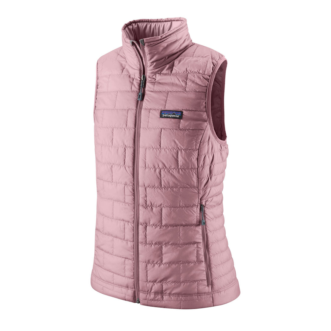 Nano Puff Vest Womens - Stormy Mauve