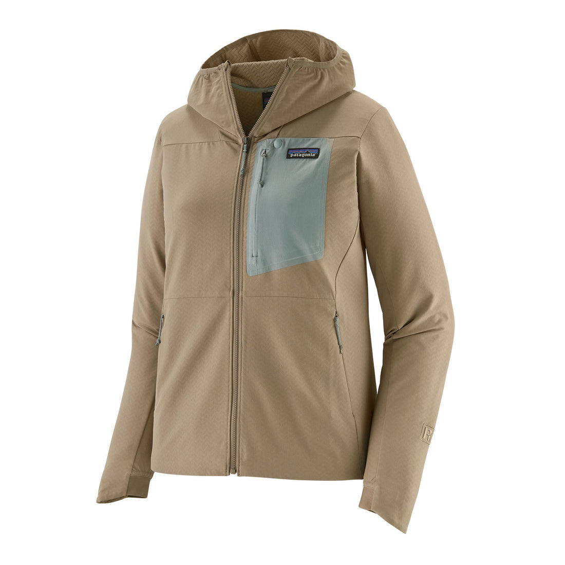 R1 CrossStrata Hoody Womens - Seabird Grey