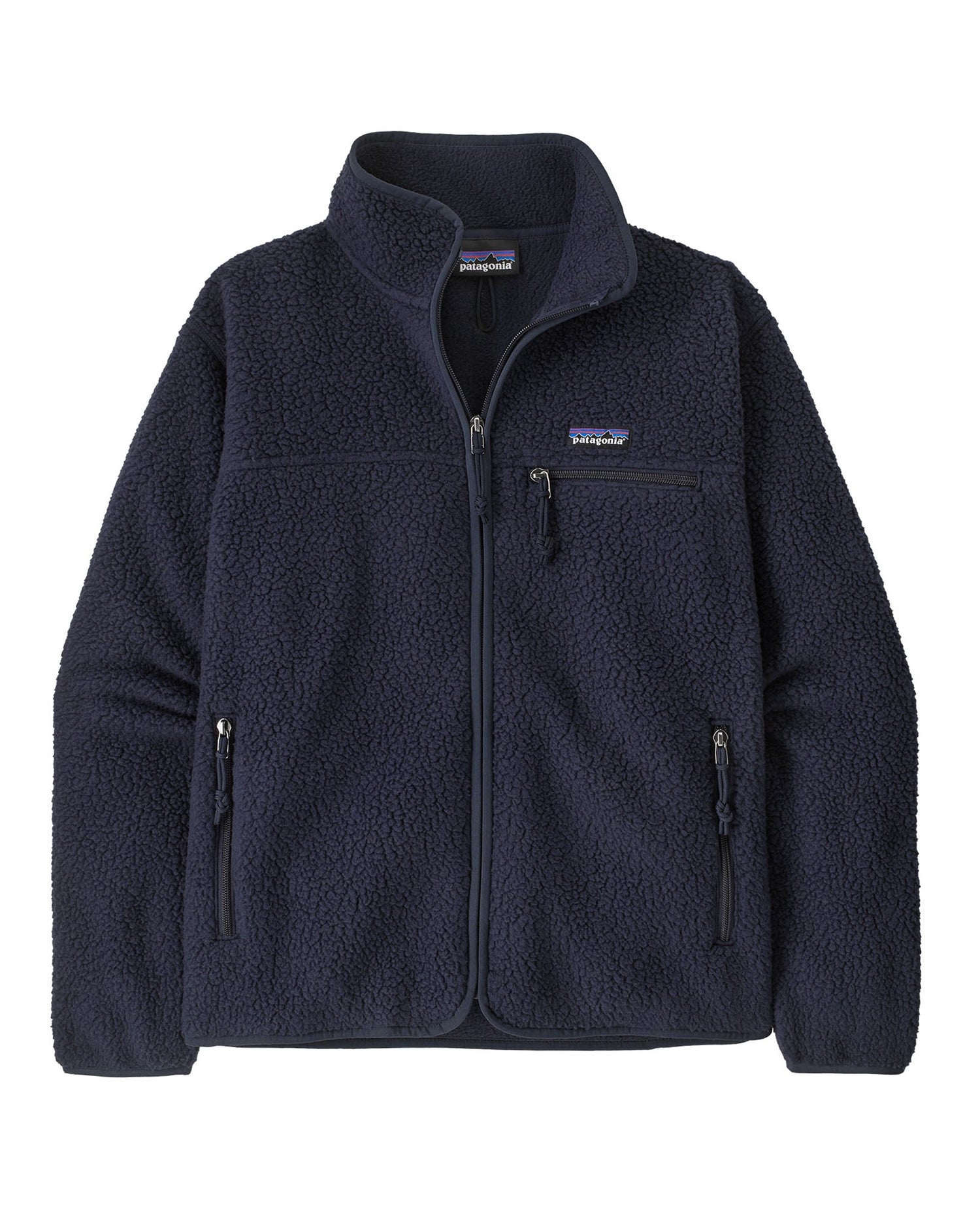 Retro Pile Jacket Womens - Sunken Blue