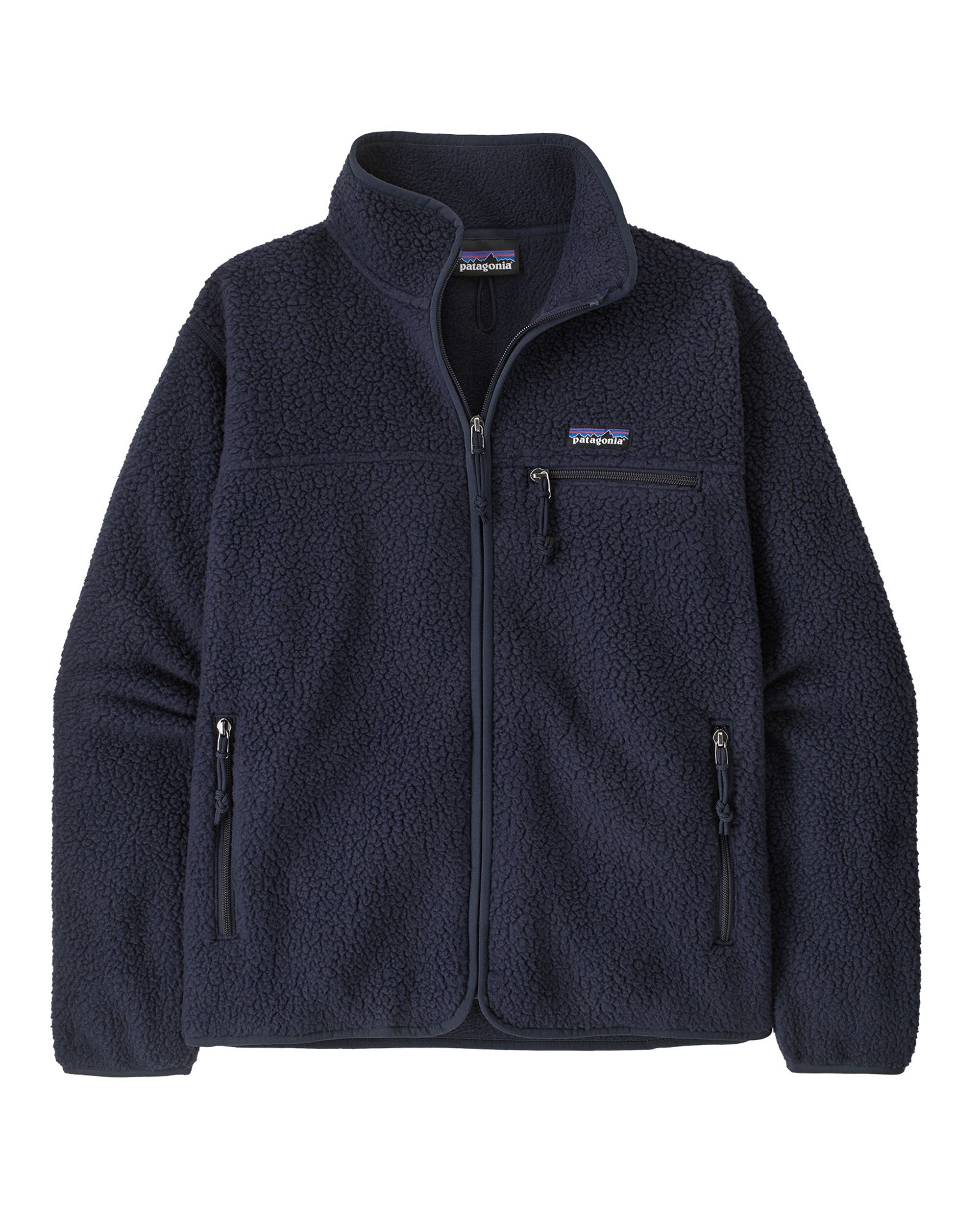 Retro Pile Jacket Womens - Sunken Blue