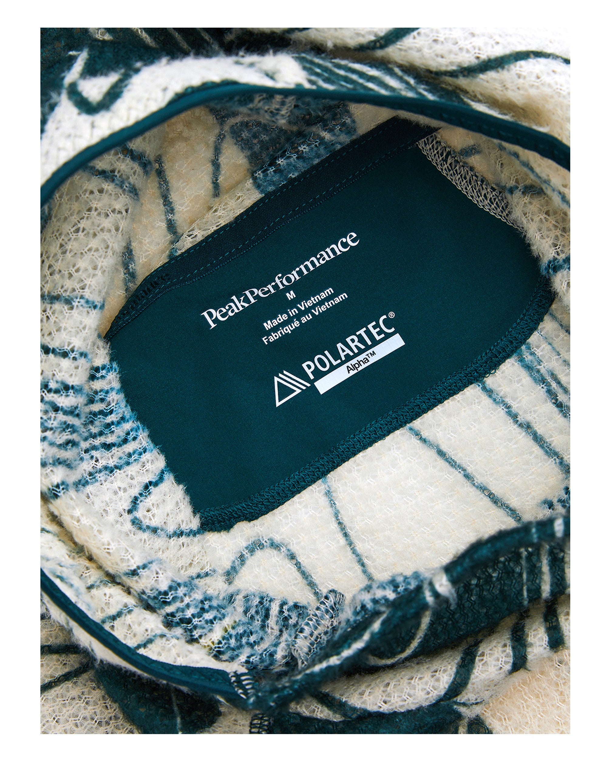 Freelight AOP Polartec Alpha Hood Mens - Line Logo