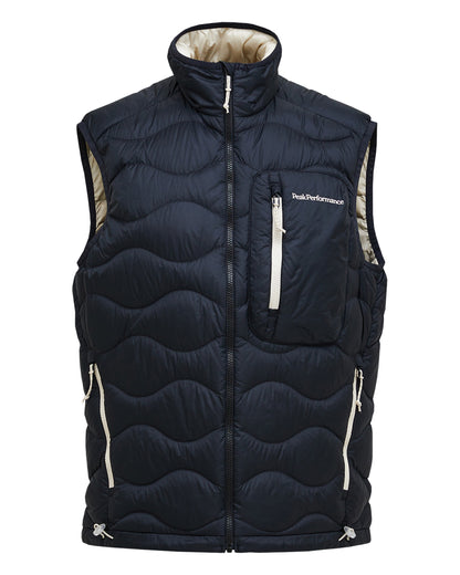 Helium Utility Down Vest Mens - Black-Sand Fog