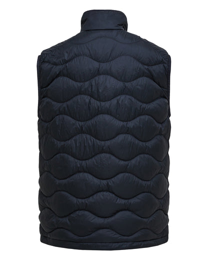Helium Utility Down Vest Mens - Black-Sand Fog