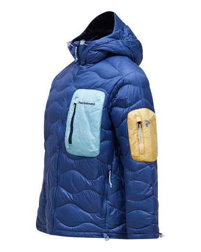 Helium Utility Down Hoody Mens - Summit Sky-Snowmelt
