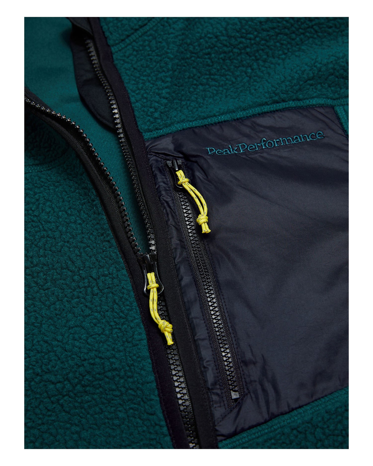 NatureRush Pile Zip Jacket Mens  - Ponderosa Pine/Black