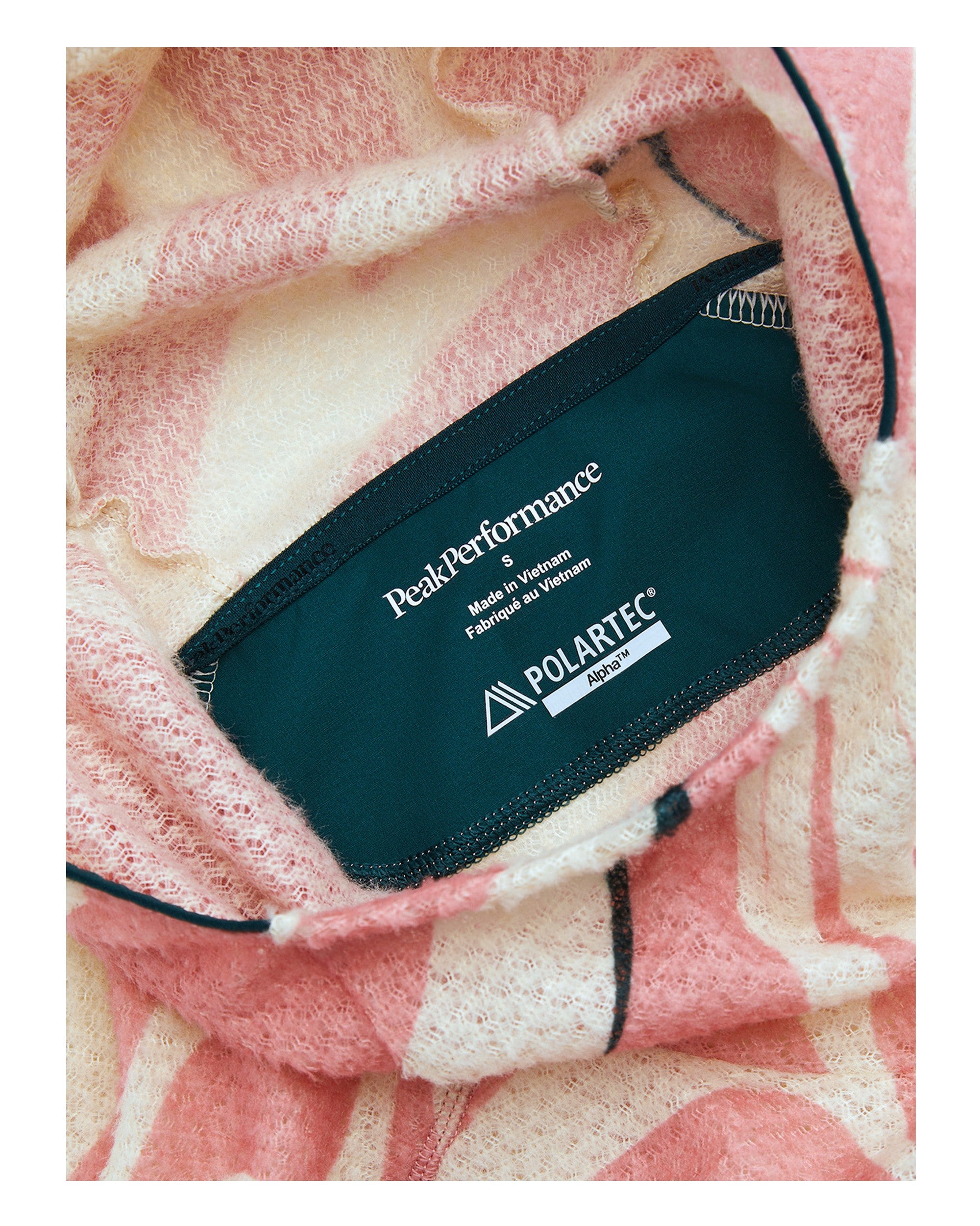 Freelight AOP Polartec Alpha Hood Womens - Swirl Map