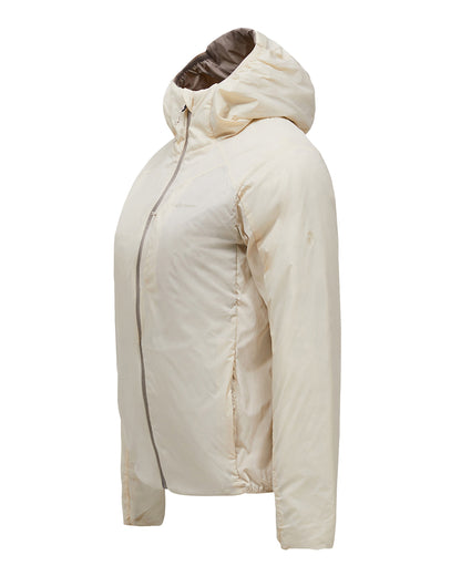Freelight Reversible Hoody Womens - Sand Fog-Avid Beige