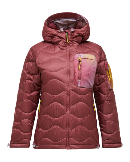 Helium AOP Utility Down Hood Womens - AOP