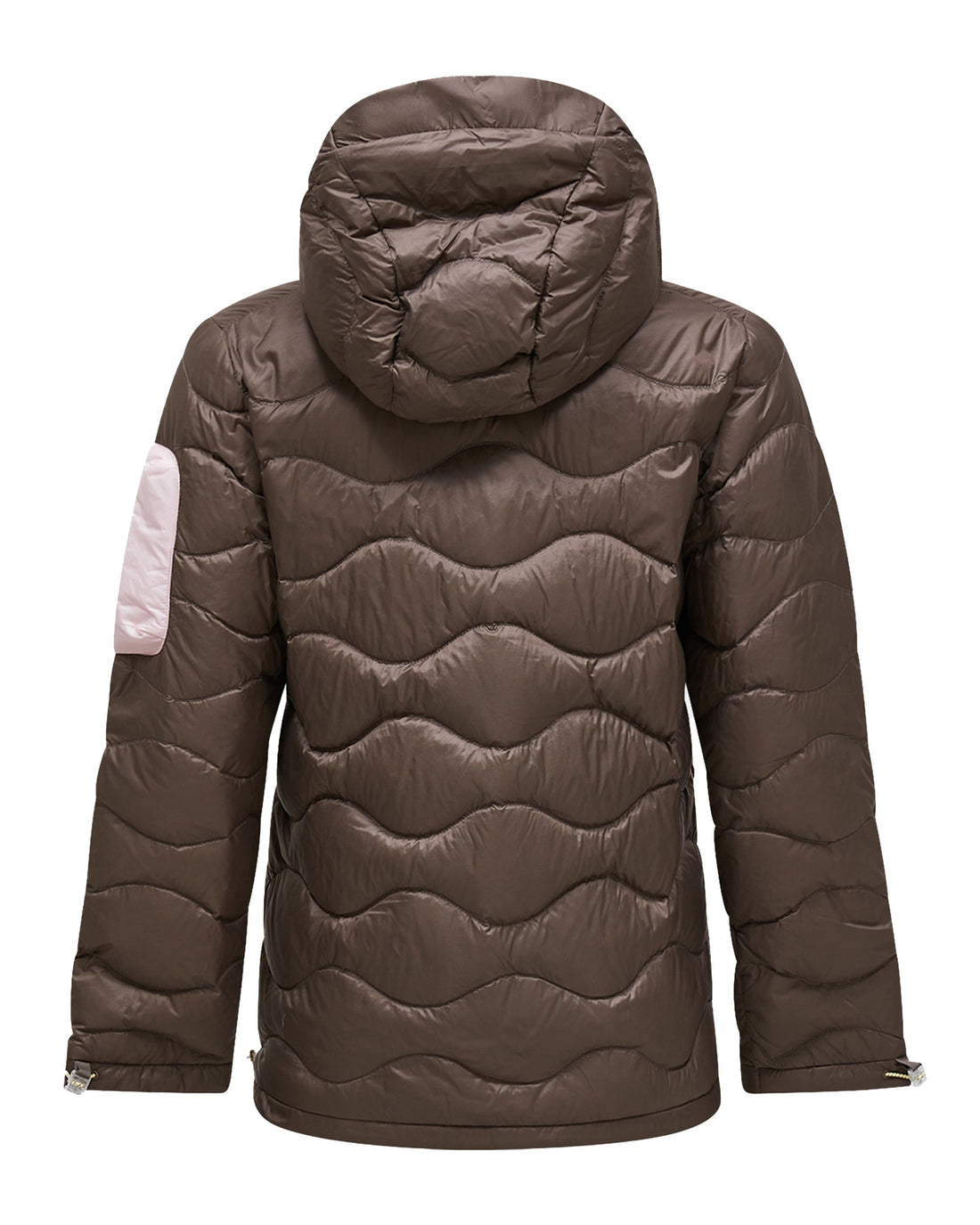 Helium Utility Down Hoody Womens - Terrain Tan-Mountain Blush