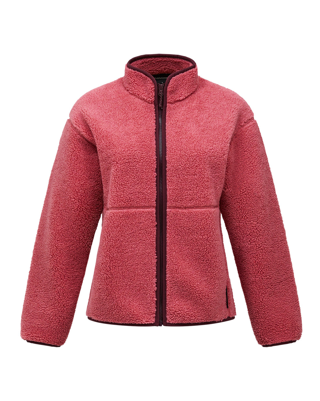 Solid Pile Jacket Womens - Mountain Blush-Porto