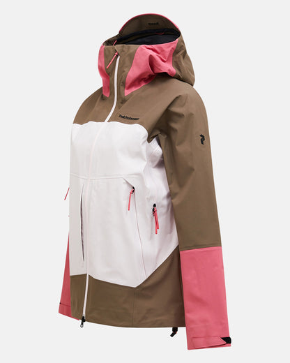 Vislight Gore-Tex C-Knit Womens - Terrain Tan-Frosted Blossom