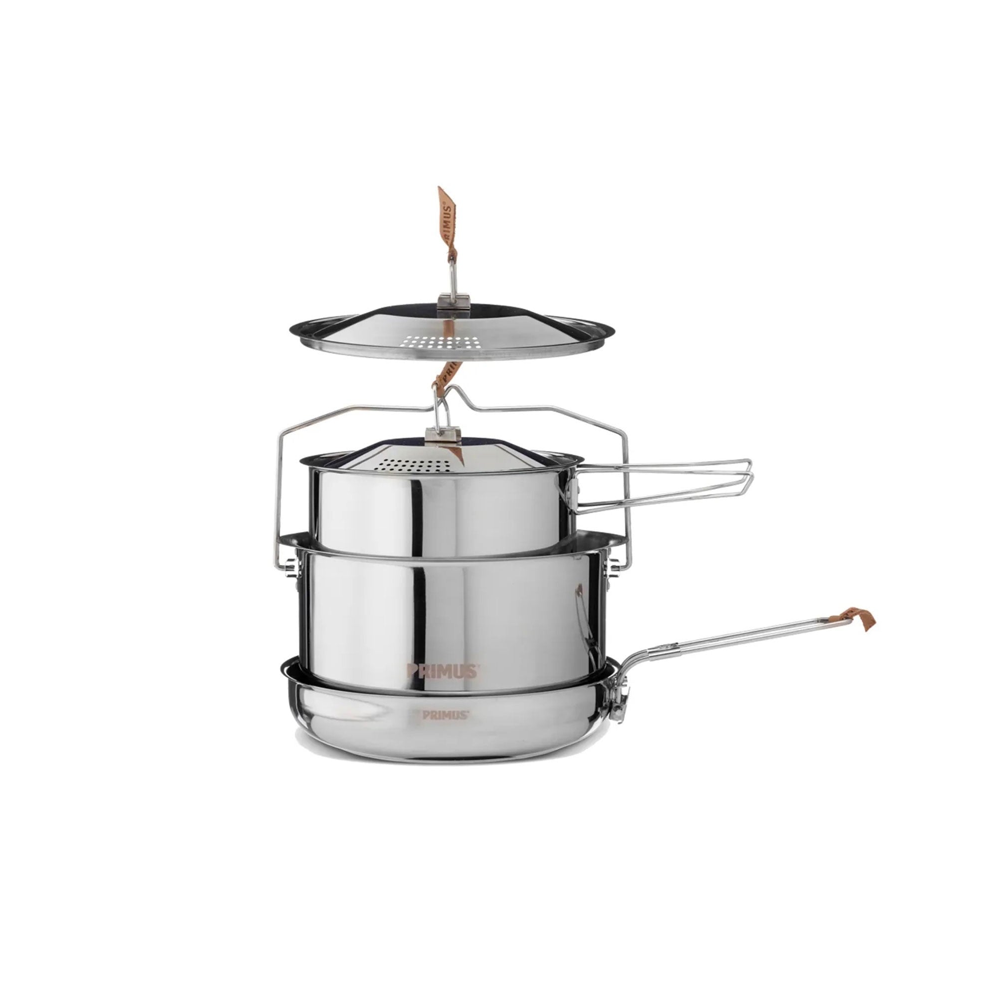 Campfire Cookset Large - Stainless Steel
