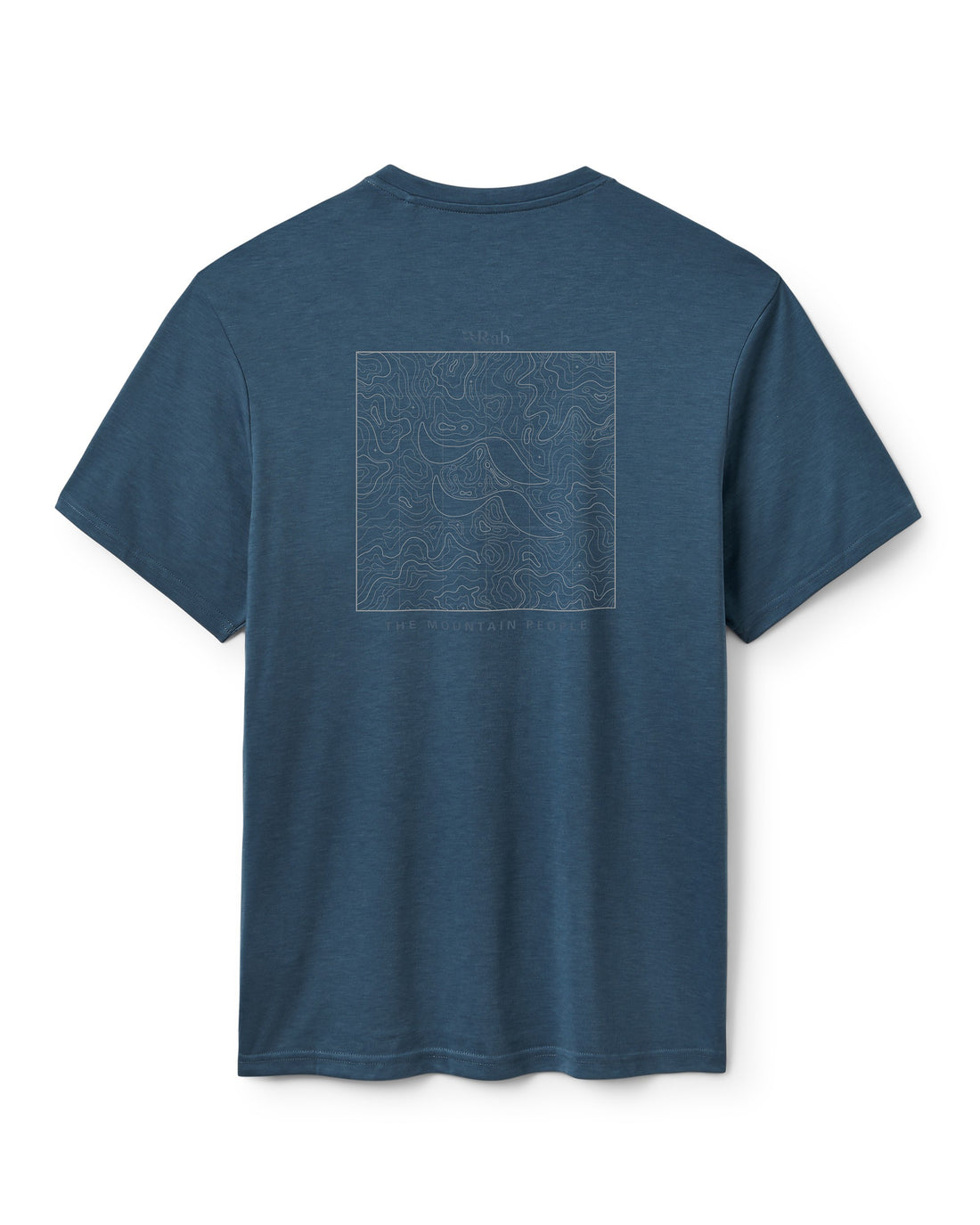 Crimp Elevation Tee Mens - Tempest Blue