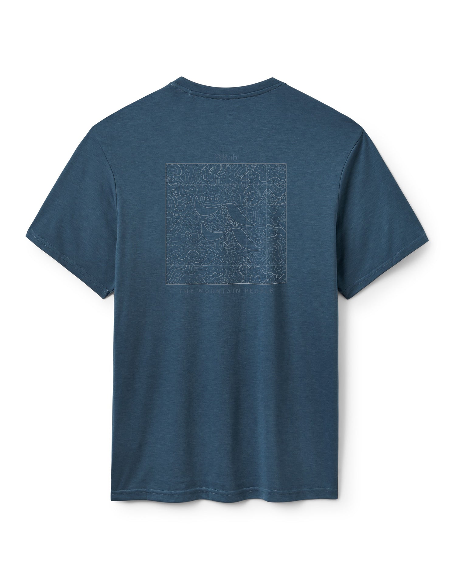 Crimp Elevation Tee Mens - Tempest Blue