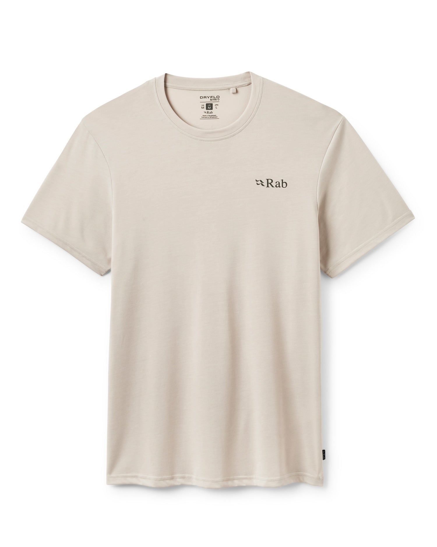 Crimp Esker Tee Mens - Pebble