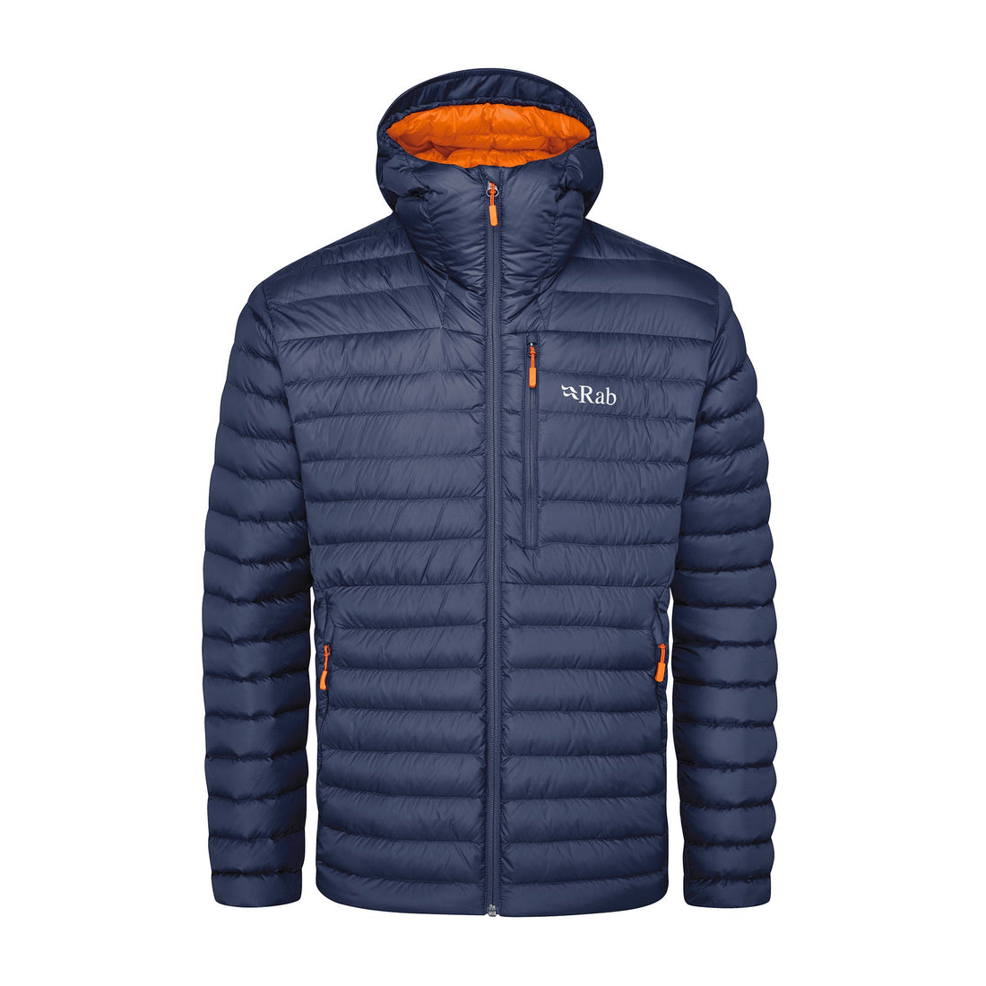 Microlight Alpine Jacket Mens - Deep Ink (Marmalade)