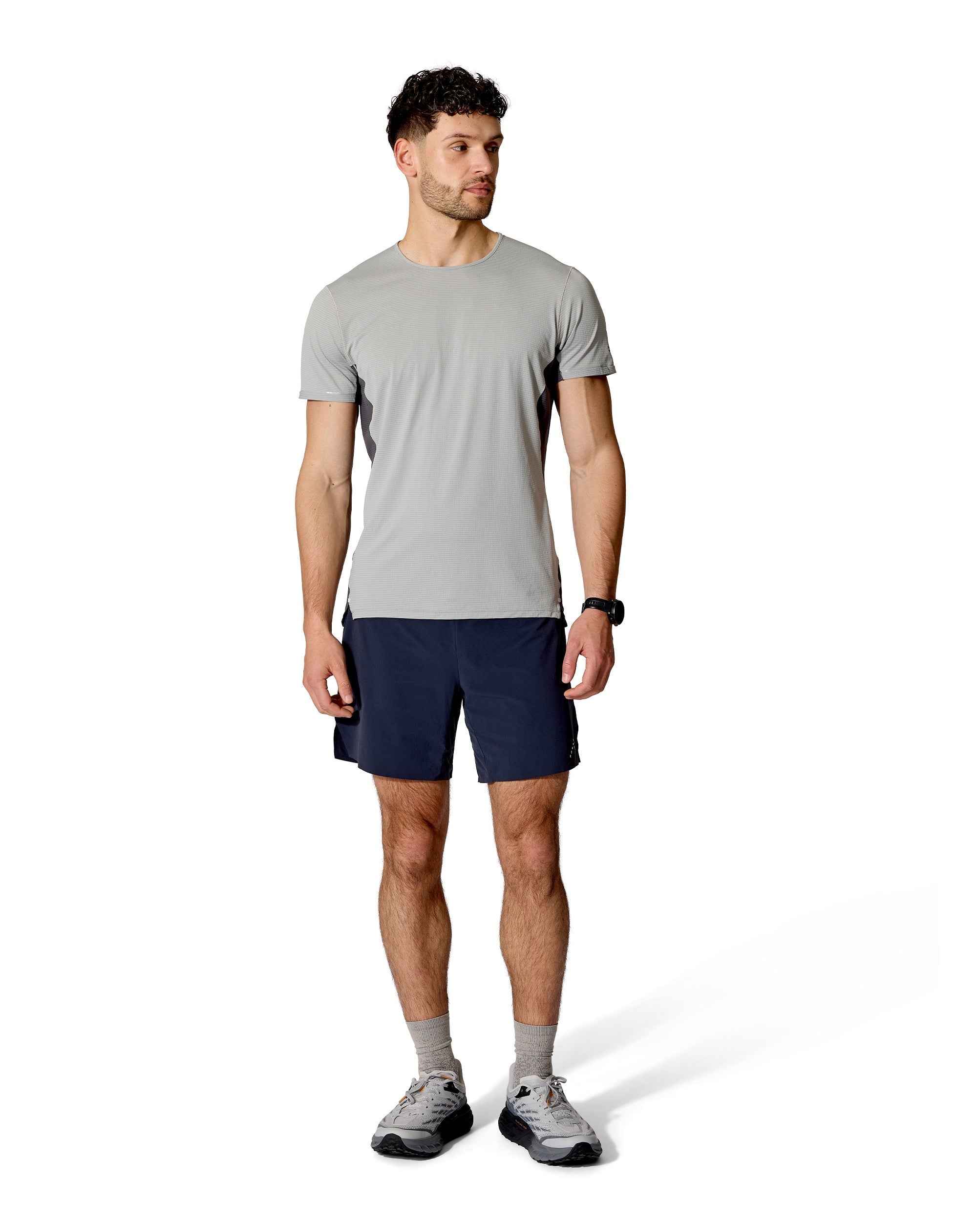 Sonic Ultra Tee Mens - Light Zinc/Graphene