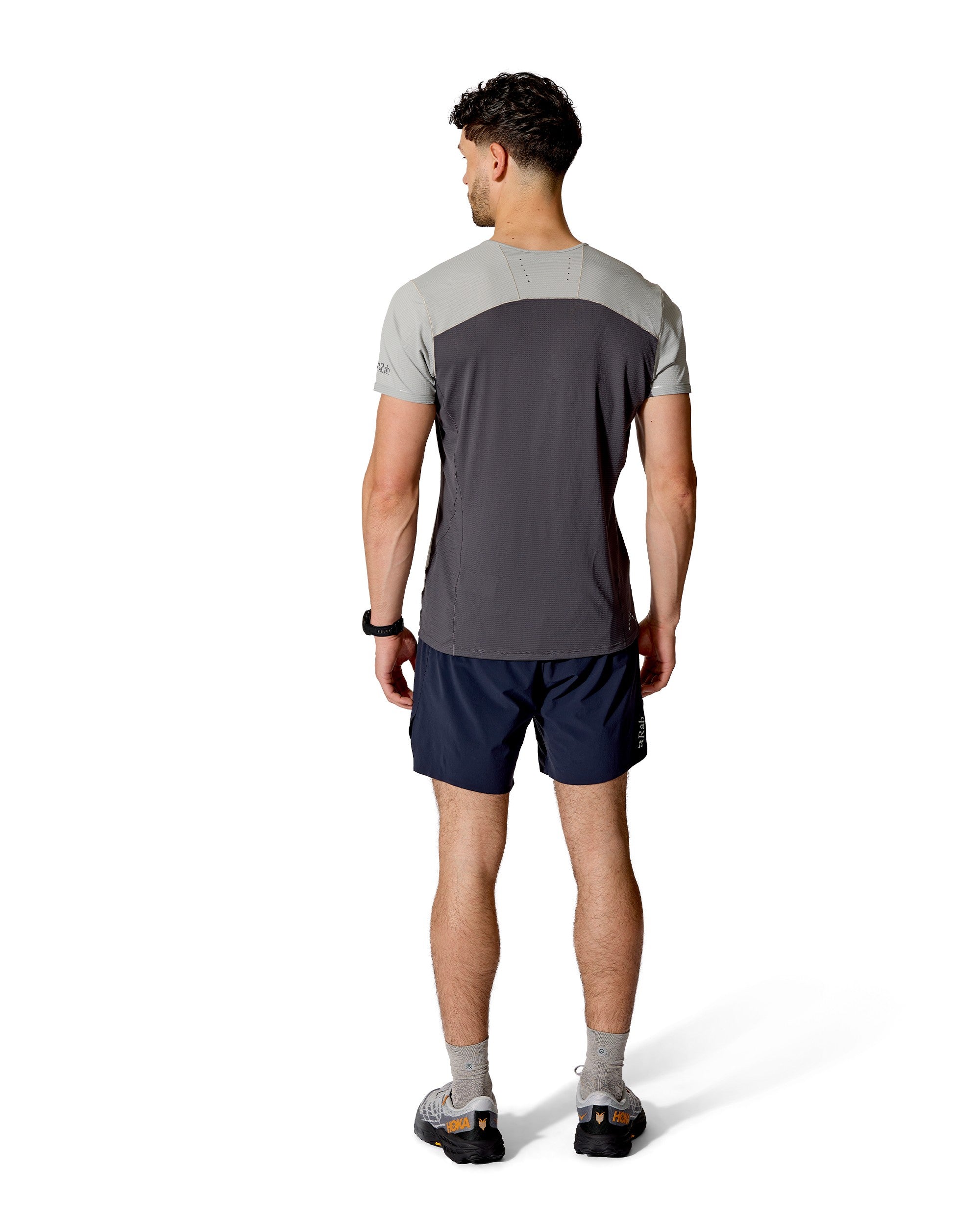 Sonic Ultra Tee Mens - Light Zinc/Graphene