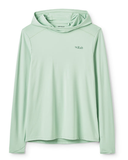 Force Hoody Womens - Fig Green