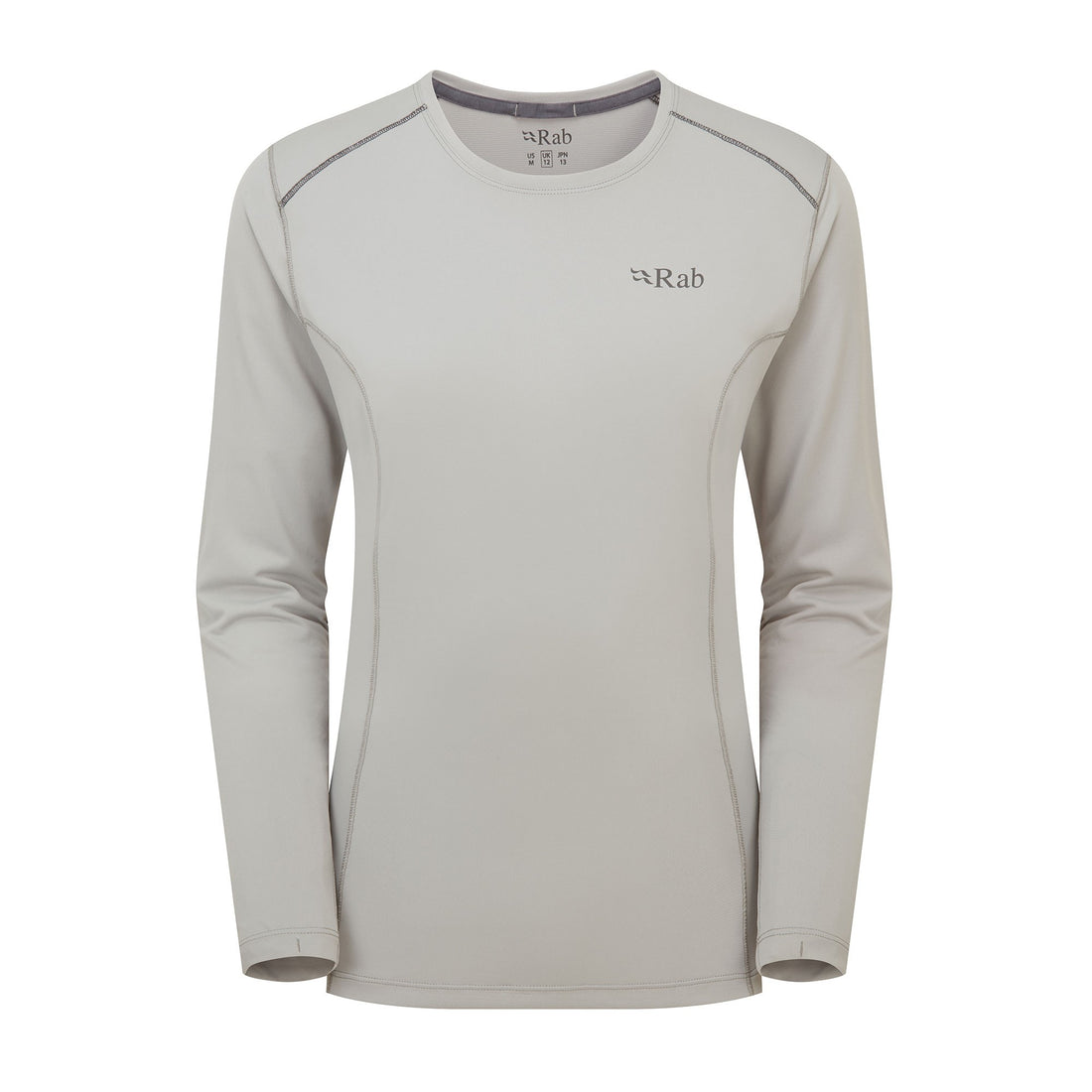 Force LS Tee Womens - Dark Pewter