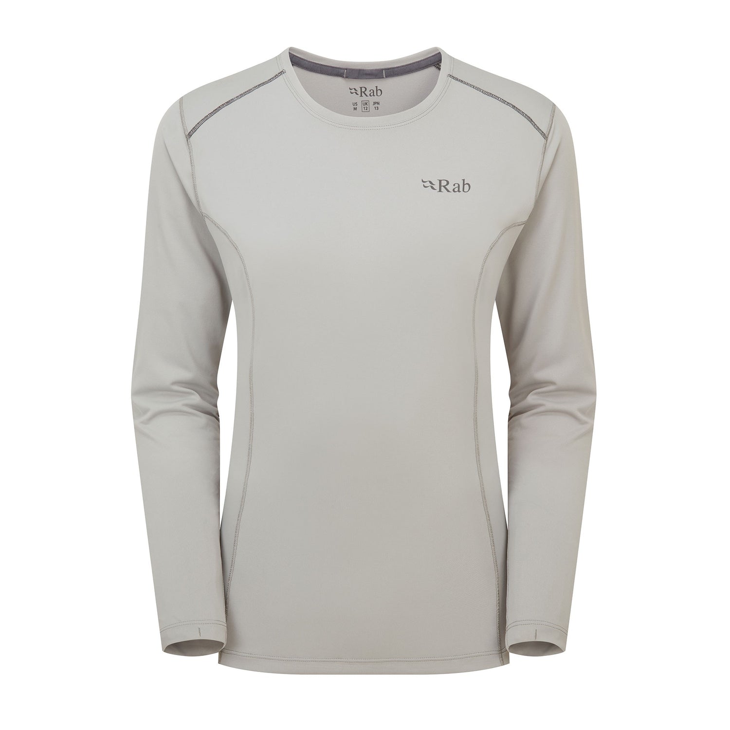 Force LS Tee Womens - Dark Pewter