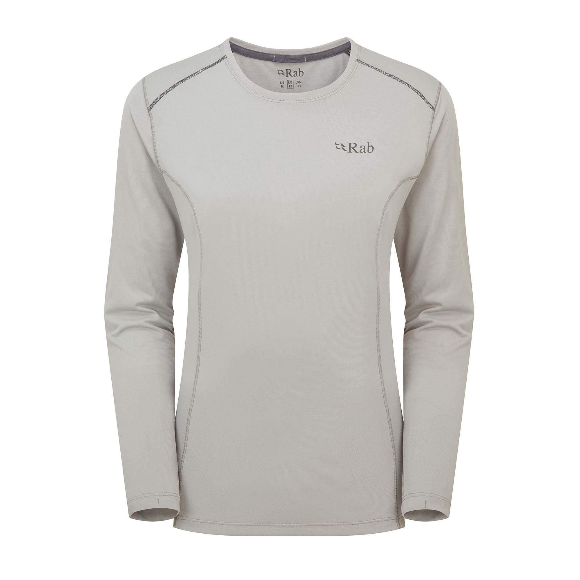 Force LS Tee Womens - Dark Pewter