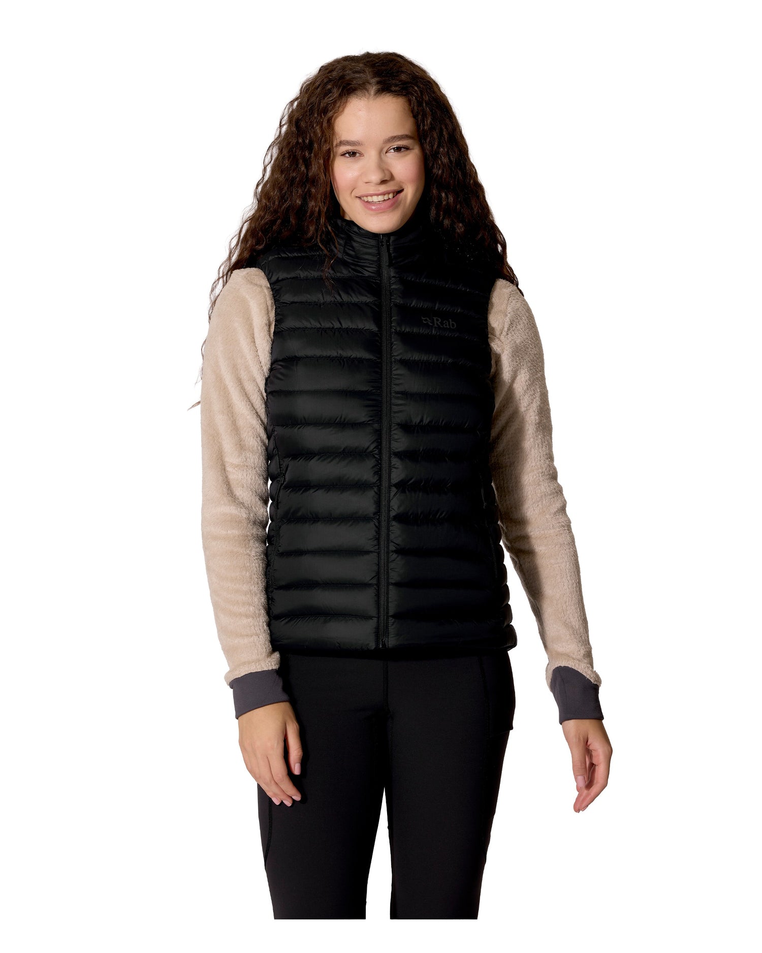 Microlight Vest Womens - Black