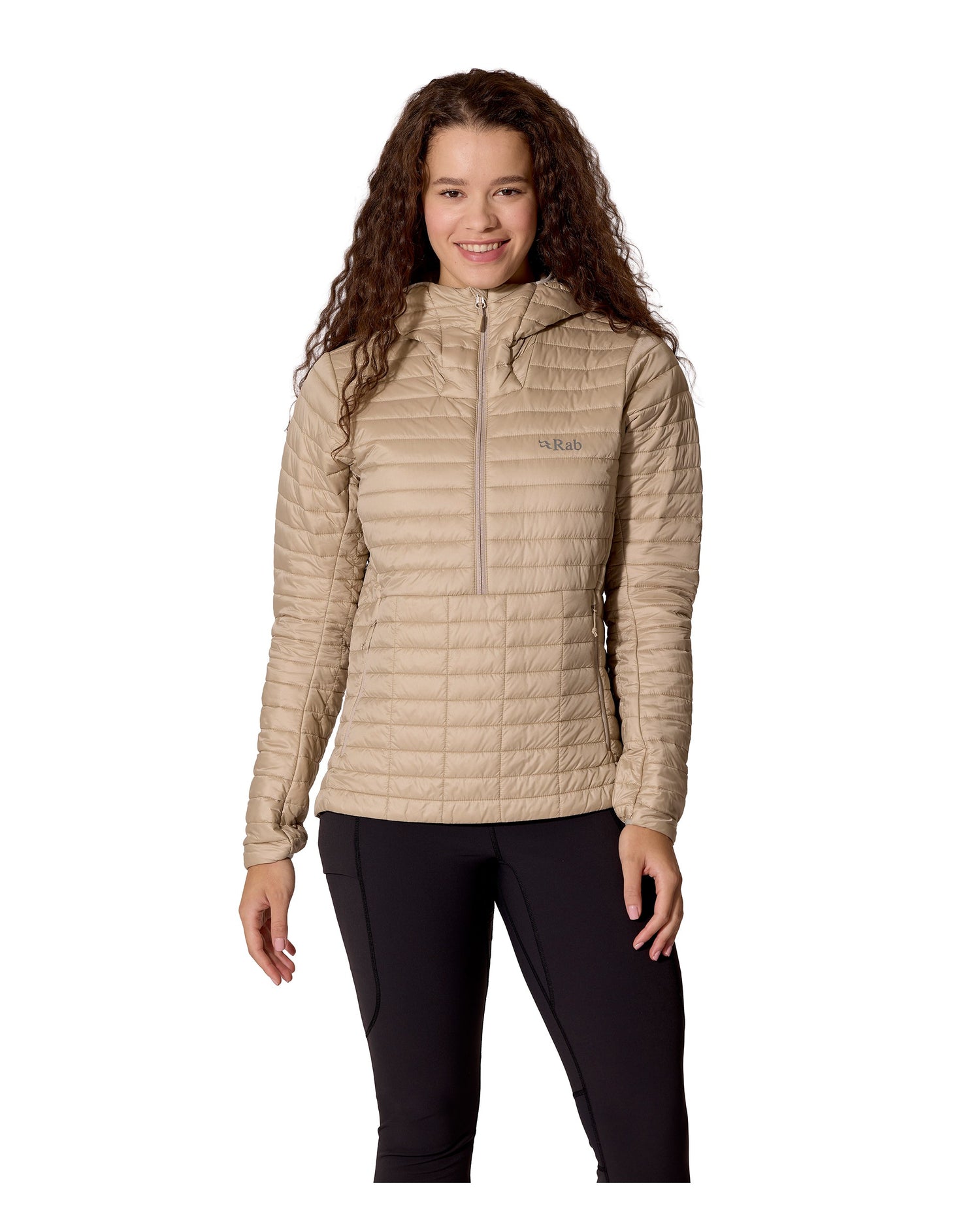 Microlighter Pullover Hoody Womens - Dark Pebble