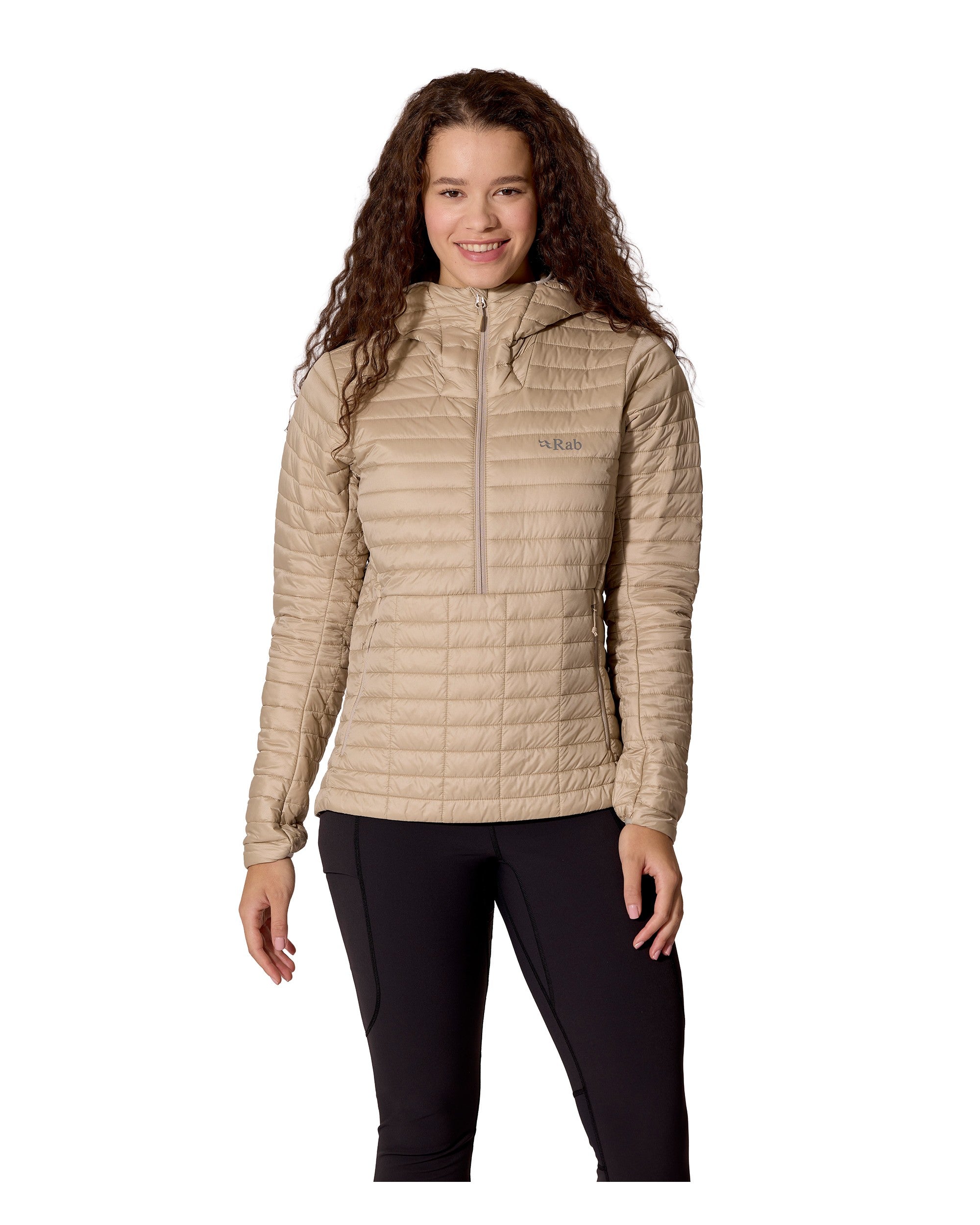 Microlighter Pullover Hoody Womens - Dark Pebble