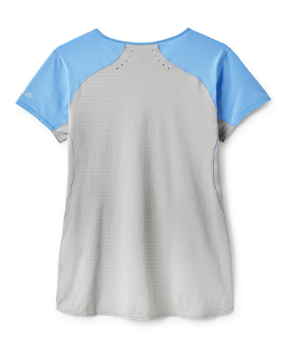 Sonic Ultra Tee Womens - Bluebird/Light Zinc