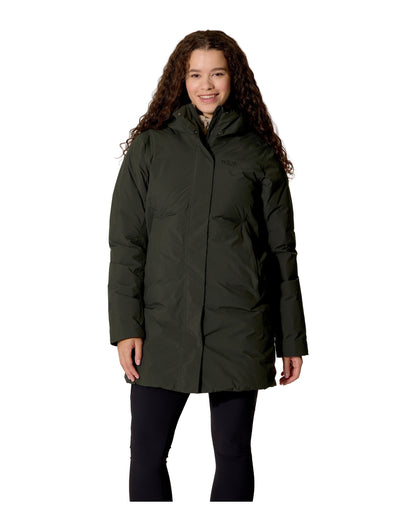 Valiance Parka Womens - Dark Army