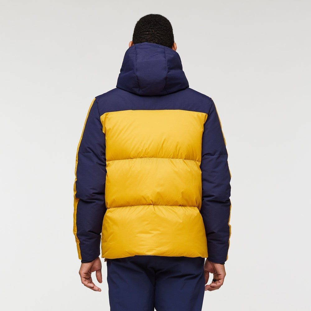 The Epicentre | Cotopaxi Solazo Down Parka Mens in Maritime/Amber