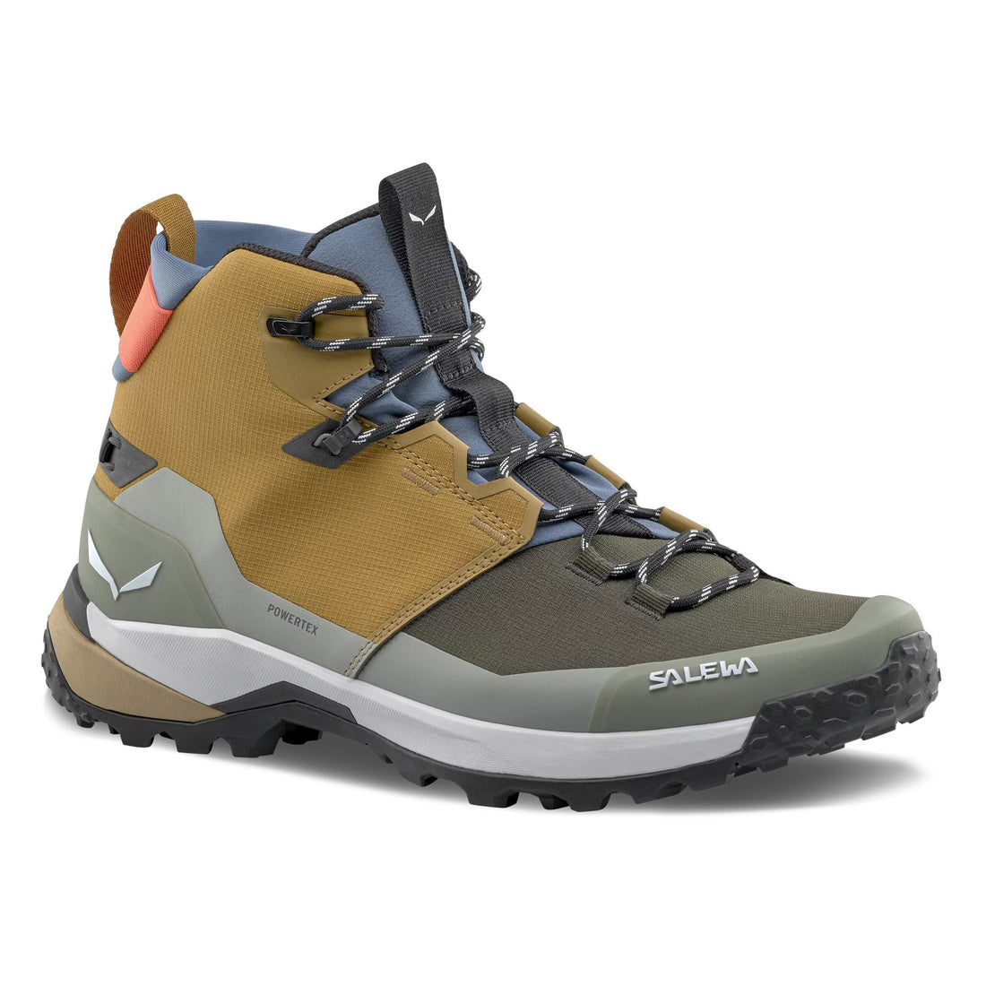 Puez 2 Mid Powertex Boots Mens - Golden Brown/Shadow
