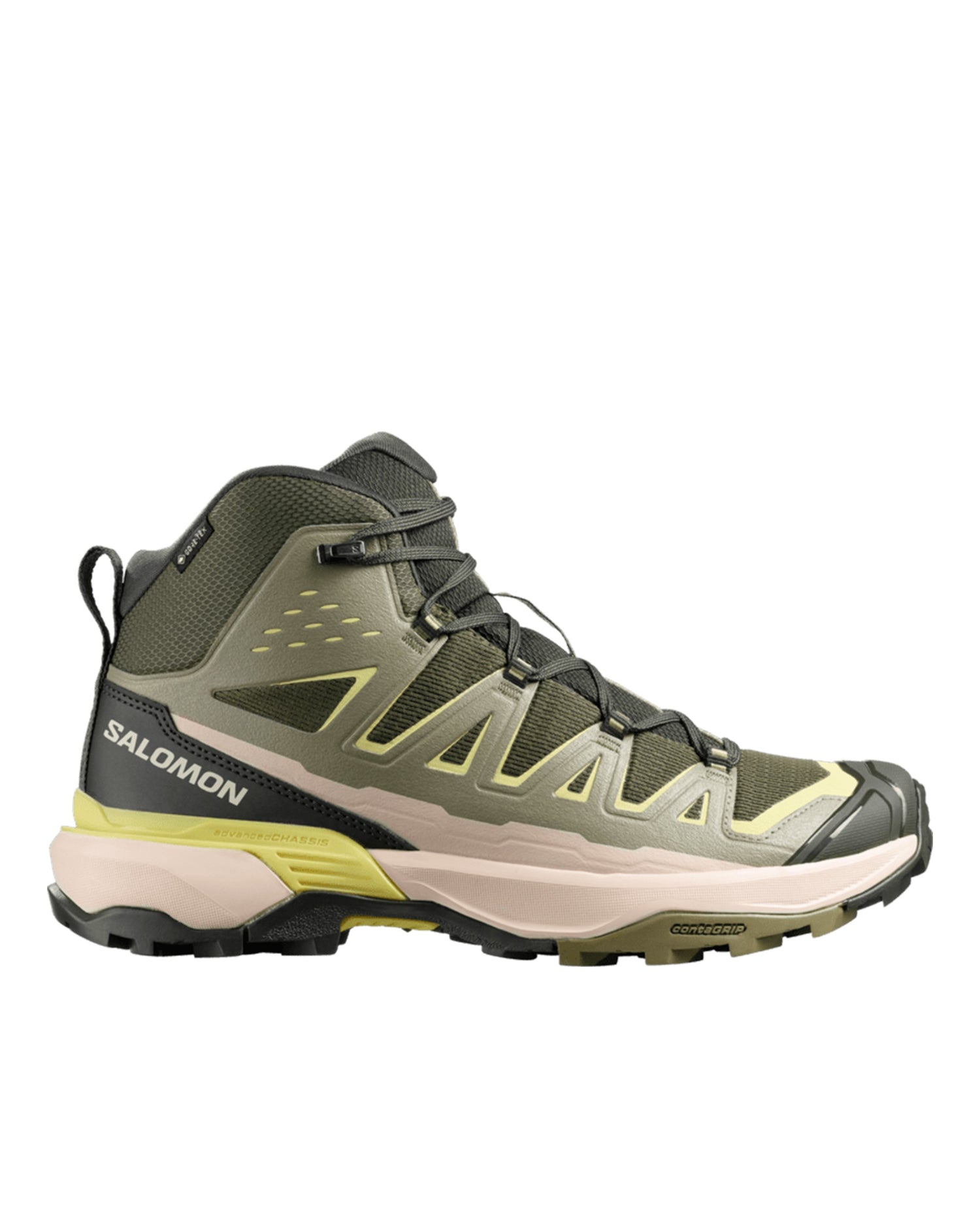 X Ultra 360 Edge Mid GTX Mens - Olive Night/Aloe/Endive
