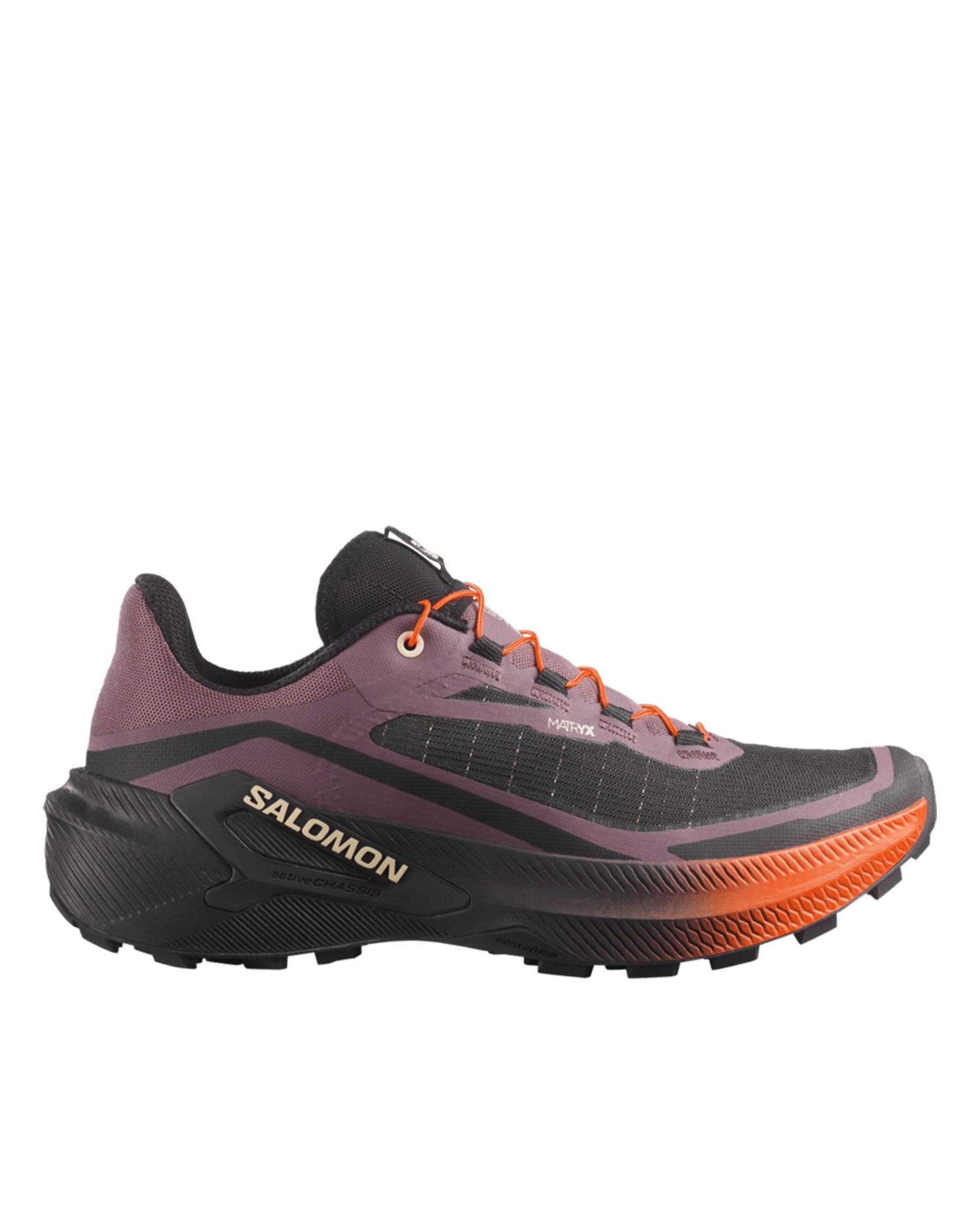 Genesis 2 Womens - Huckleberry/Black/Red Orange