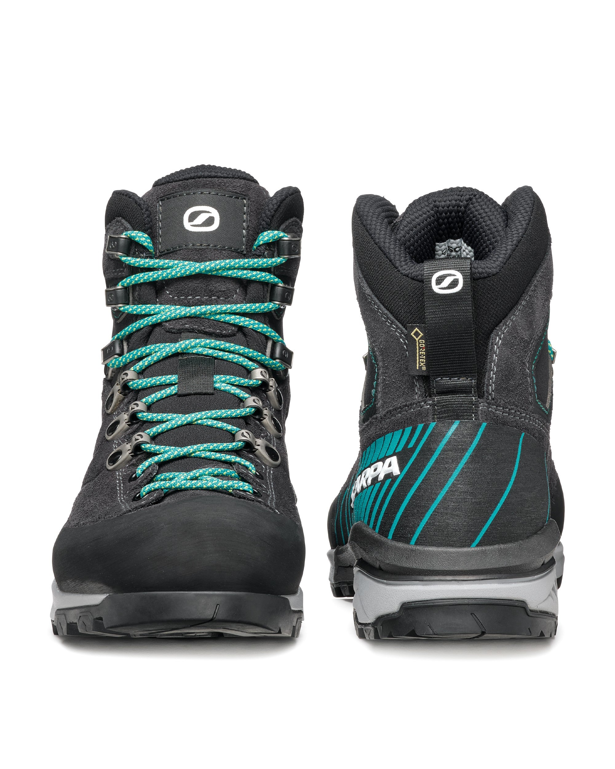 Mescalito TRK GTX Womens - Dark Anthracite/Tropical Green