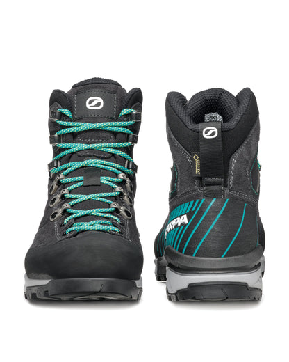 Mescalito TRK GTX Womens - Dark Anthracite/Tropical Green