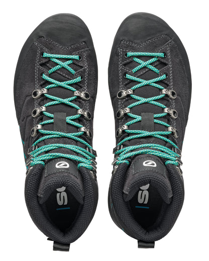 Mescalito TRK GTX Womens - Dark Anthracite/Tropical Green